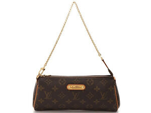 LOUIS VUITTON Eva Handbag Monogram Brown